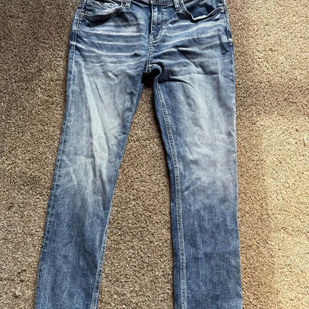 BKE Mason Straight Leg Blue Jeans (Size 34x30)